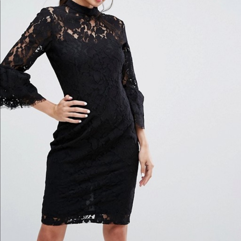 Paper Dolls Black Lace Dress